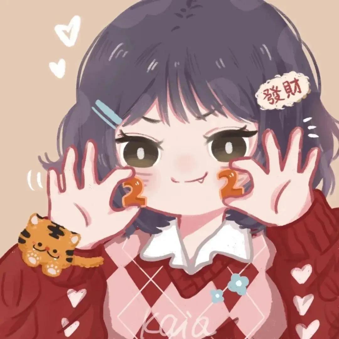 闺蜜头像和姐妹头像,没水印的姐妹头像