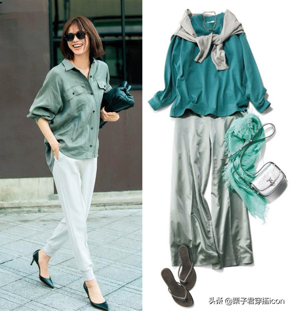 清新绿搭什么颜色好看,适合夏天的绿色系穿搭