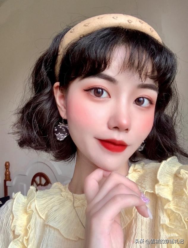 还有哪些适合挂耳烫发的发型,减龄发型挂耳烫发