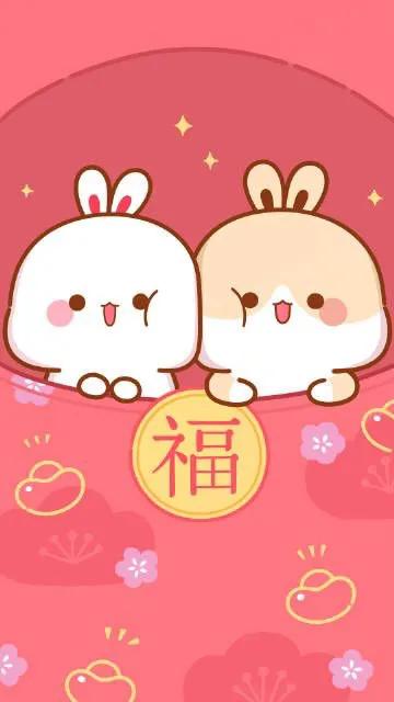 傻乎乎二人组兔兔～日子一般般快乐很简单