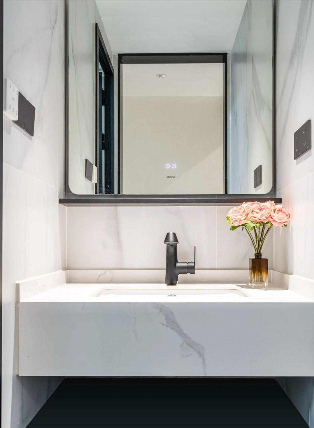 89m²现代风独有风情高贵《英伦玫瑰》