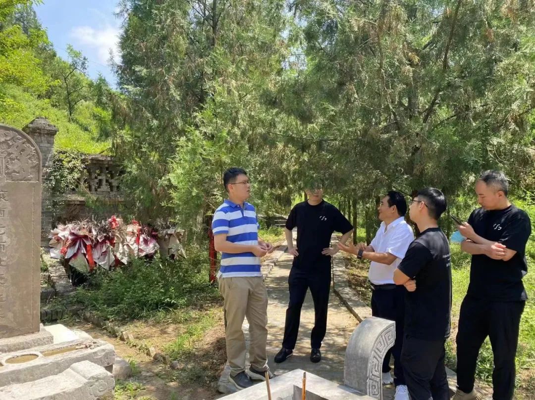 寻求合作，共谋发展——碧桂园创投创始合伙人牛若磊一行莅临白水杜康酒厂参观调研