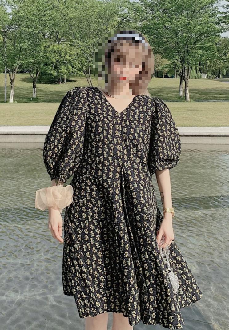 油画裙半身裙,吊带油画裙