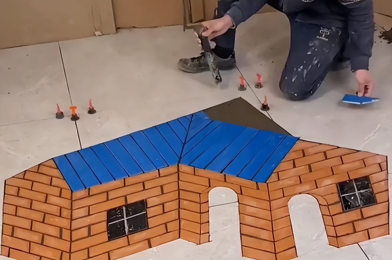 小安哥花式铺瓷砖,小安哥花式贴砖