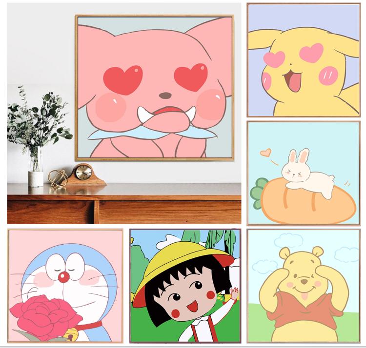 郑州数字油画批发,现在流行的数字油画