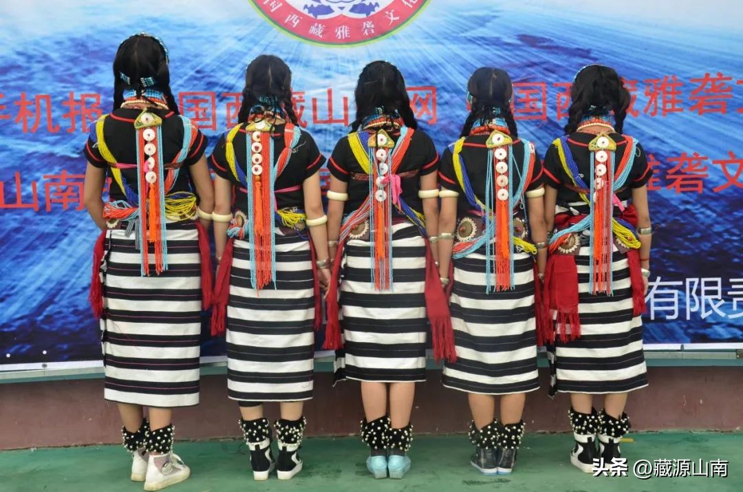 藏装山南民族服饰,民族风西藏服饰