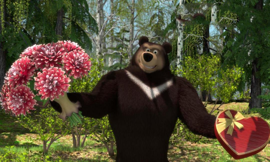 俄罗斯动画玛莎和熊俄语版,好看的玛莎和熊动画片