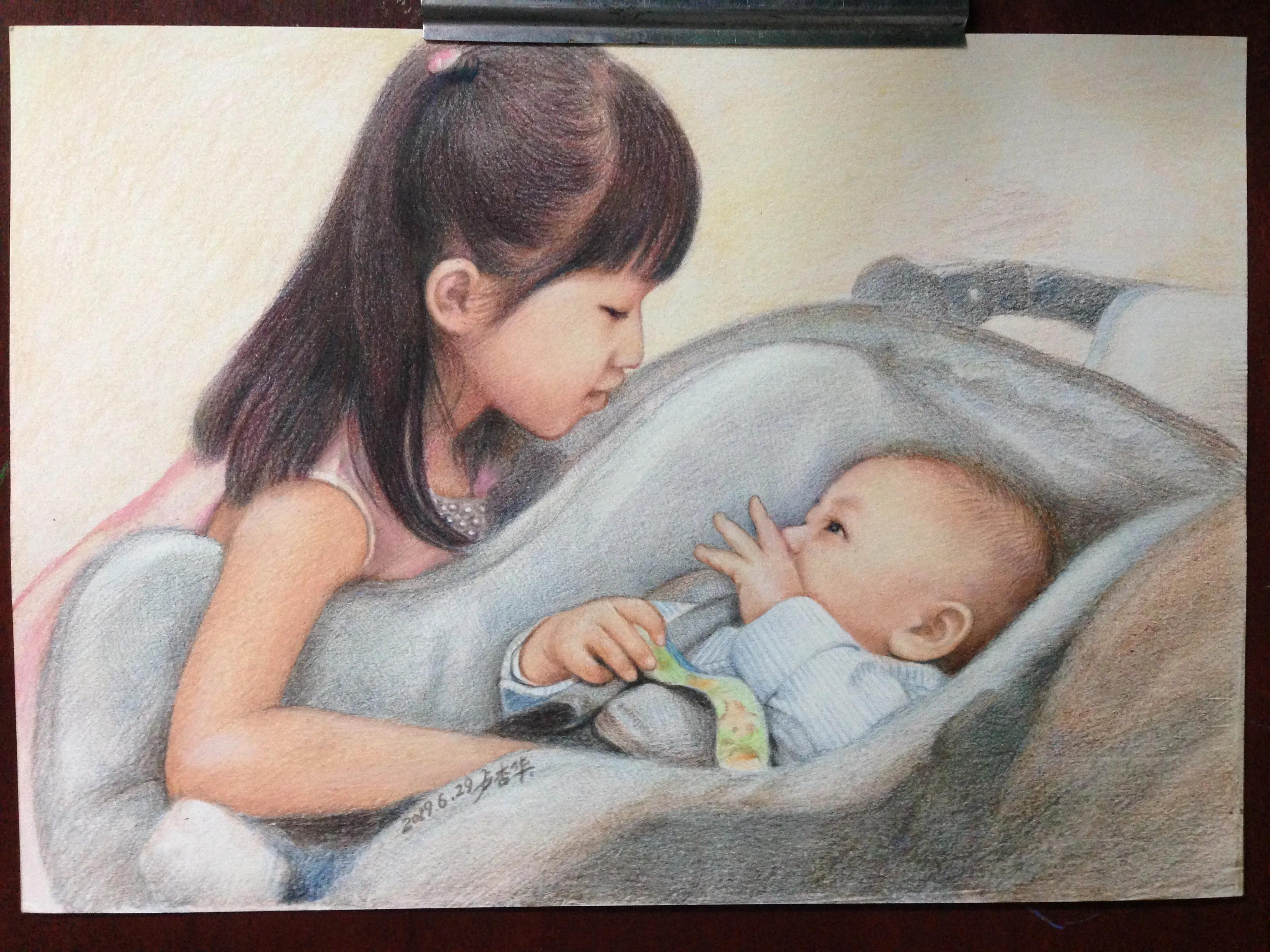 霹雳马彩色铅笔,霹雳马油性彩铅笔开封