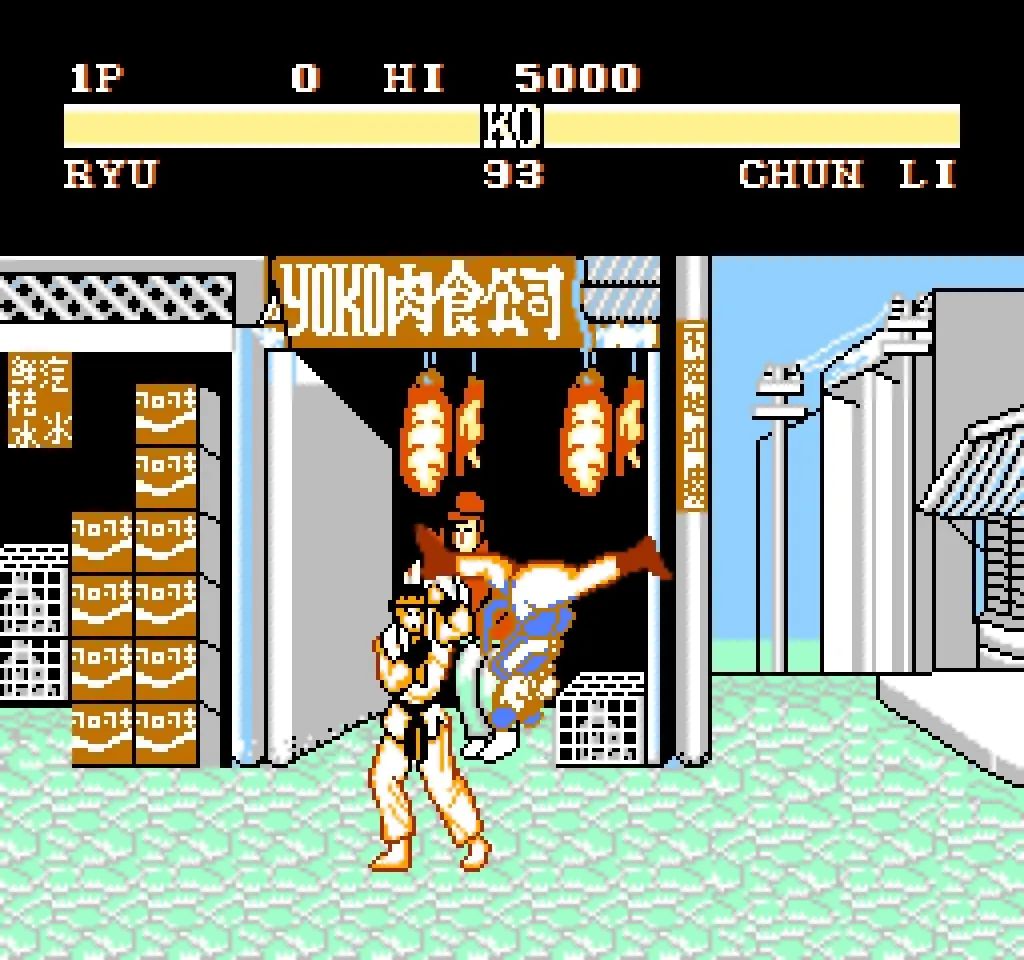 街霸四大天王春丽,红白机街霸春丽连招