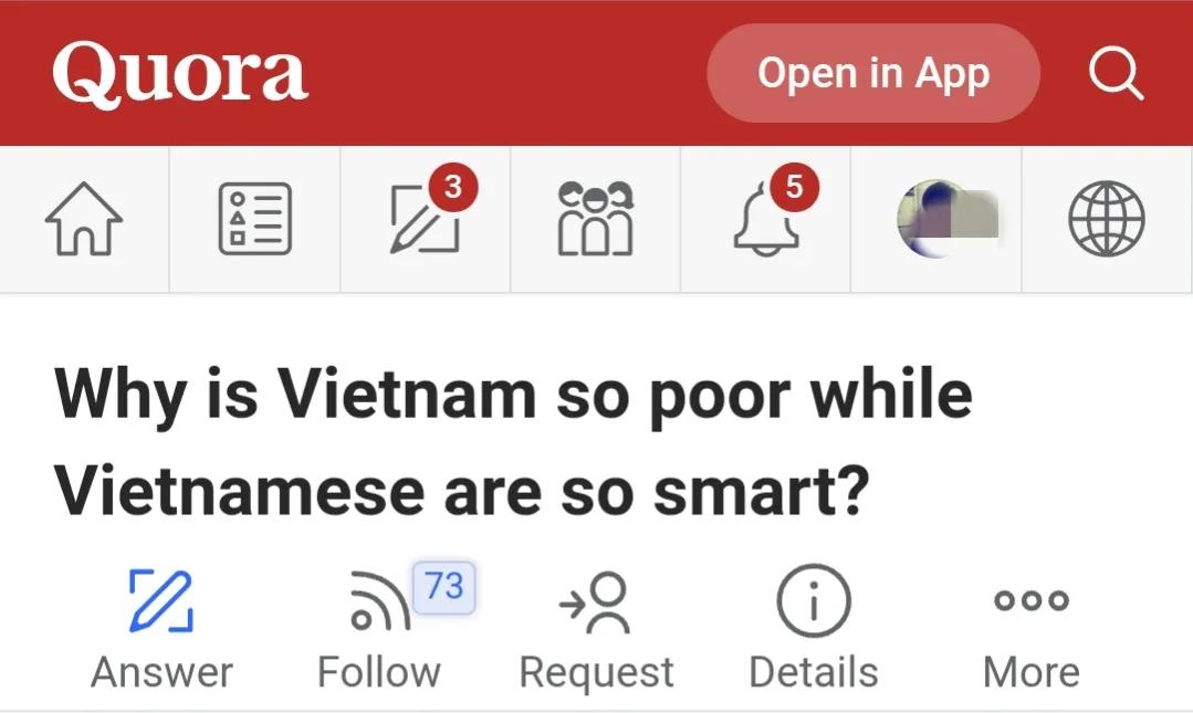 越南生活和中国的差距,越南网友评论越南和中国人种差异