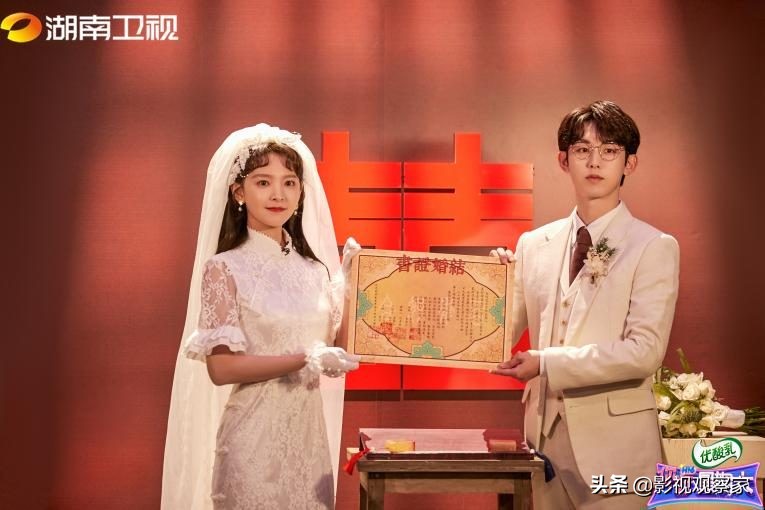 你好星期六章若楠郭俊辰婚纱,郭俊辰章若楠你好星期六花絮