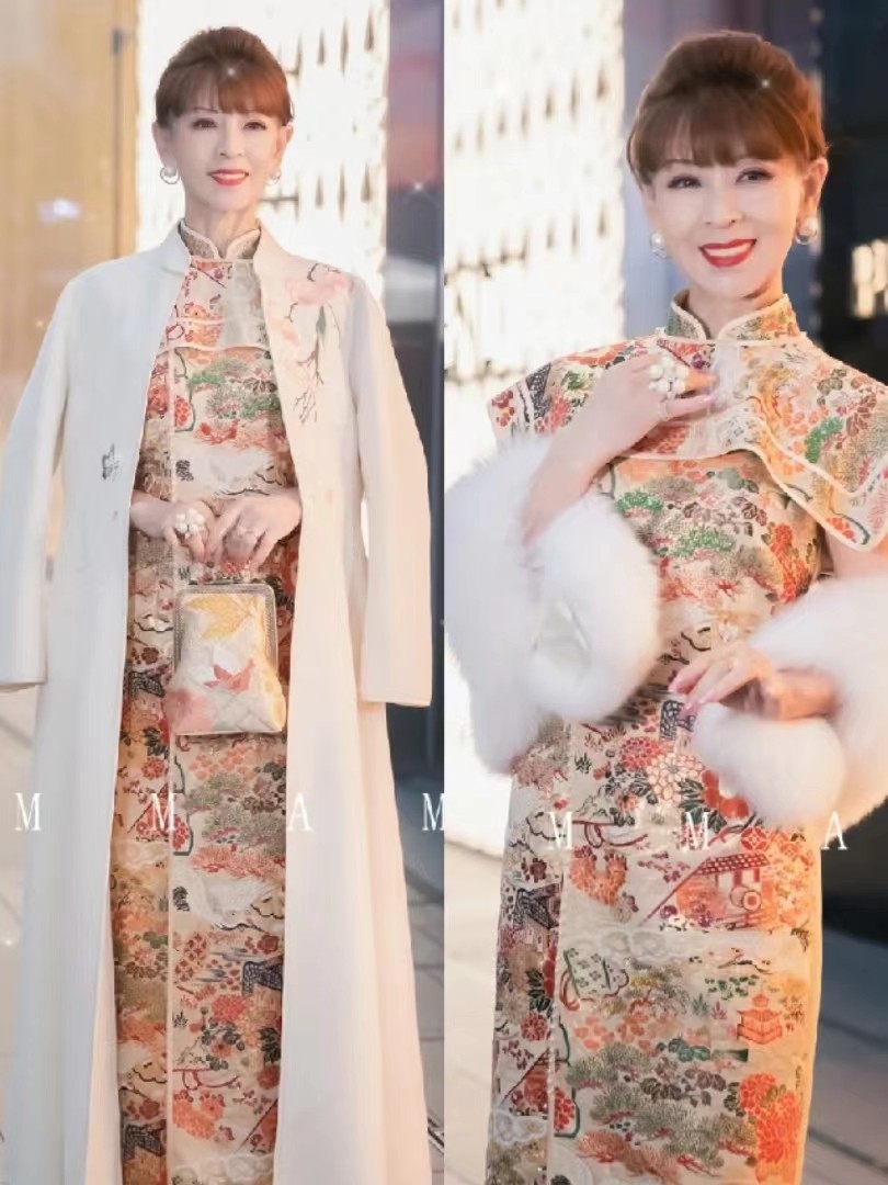 78岁老奶奶穿衣时尚又时髦,时尚奶奶怎么穿年轻显气质