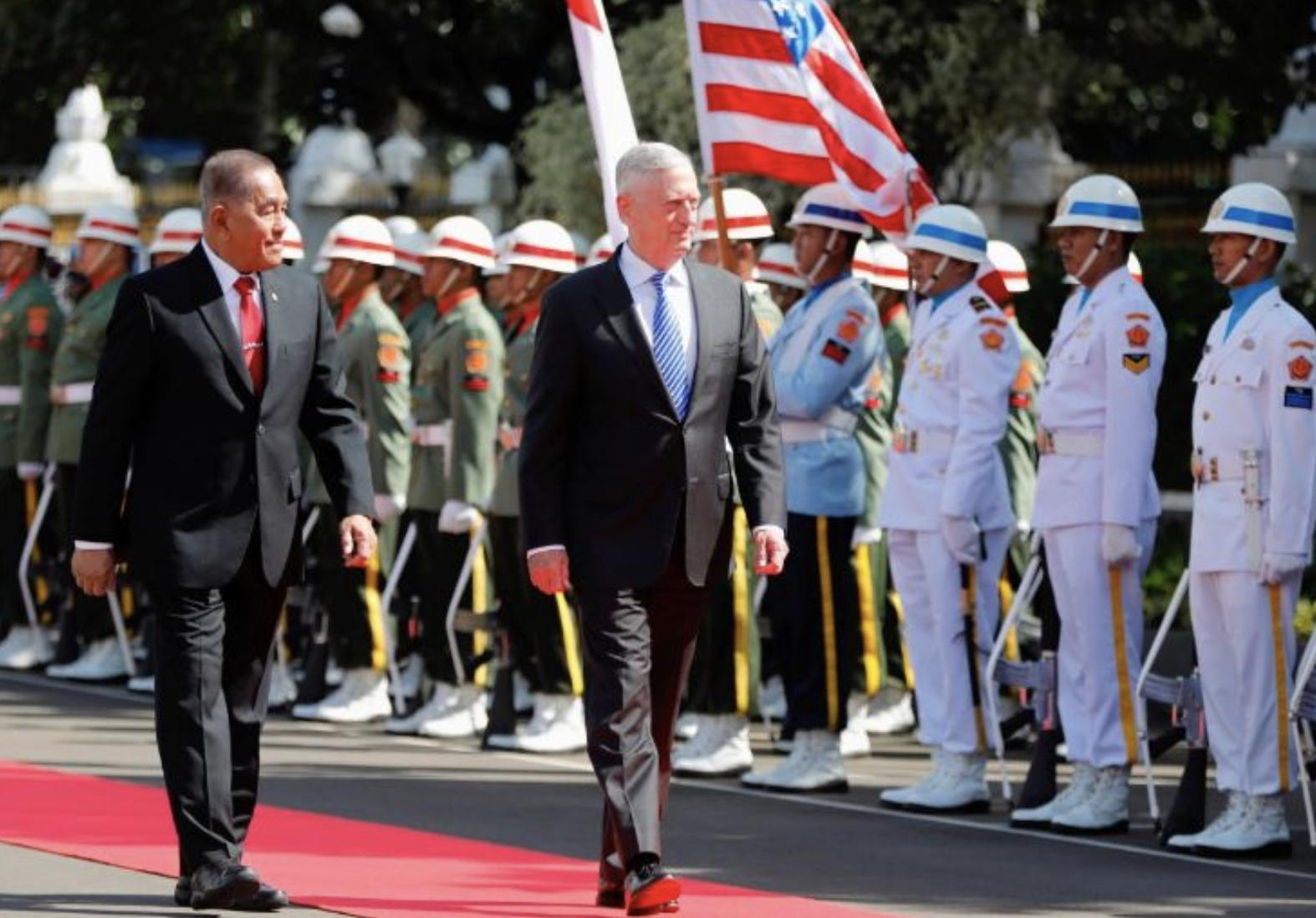 美国帮助印度尼西亚,印度尼西亚和美国的最新情况