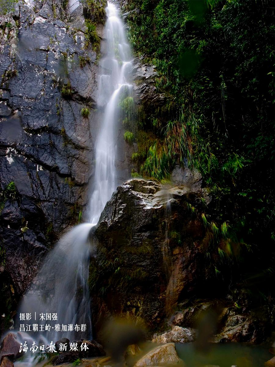 海南有哪些瀑布景区,海南白沙罗帅村瀑布