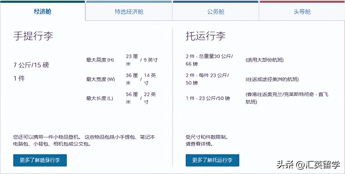英国留学行李箱推荐,英国飞机行李箱尺寸要求