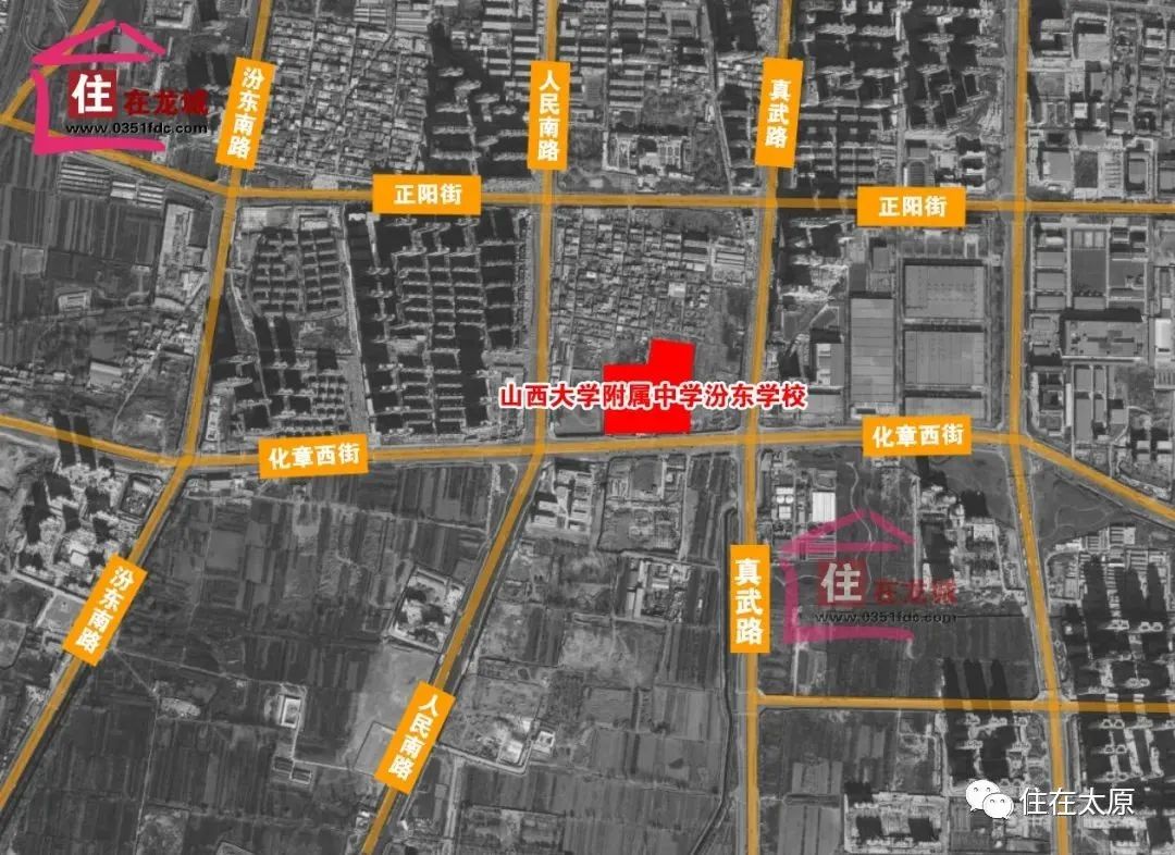 太原师院附中新校区,太原师院附属中学校区