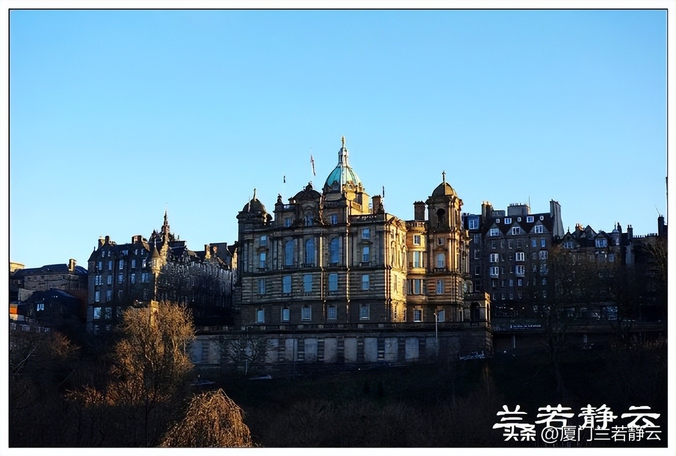 英国苏格兰爱丁堡小镇,爱丁堡是英国最浪漫的城市
