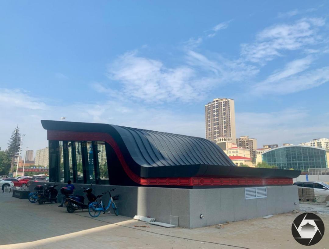 被吐槽“像棺材”的咸阳地铁站，到底长啥样？360度无死角带你看