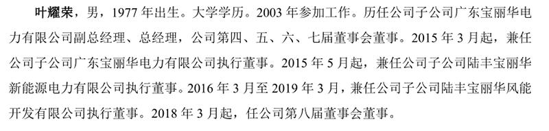 宝新能源最赚钱董事:五个月赚3000万四年拿走董监高总薪酬的1/2