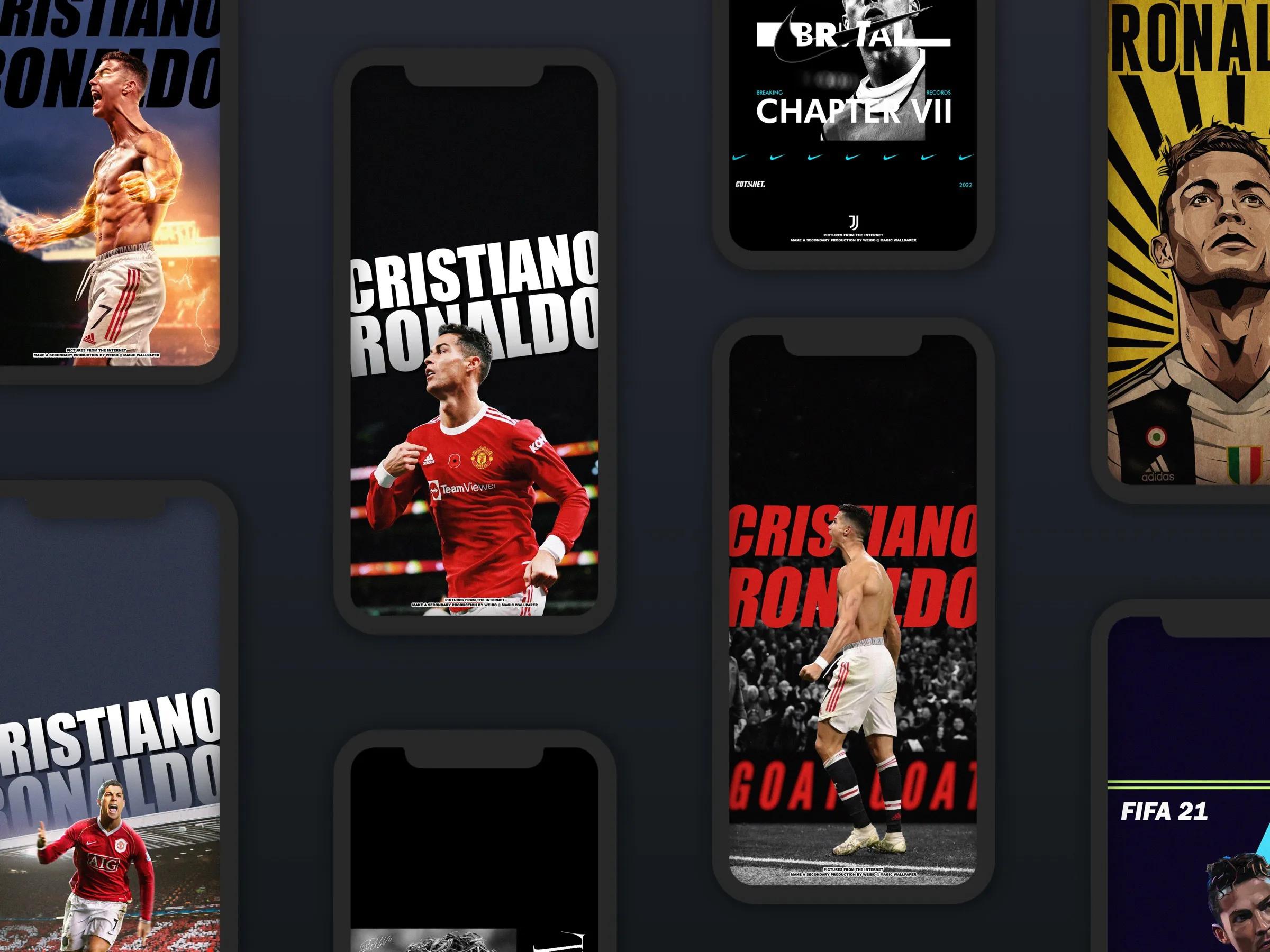 不正经的球星壁纸c罗,曼联c罗手机壁纸高清全屏