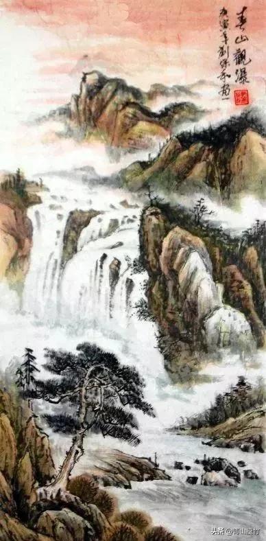 集名家精品山水画70幅欣赏,陈学良山水画精品欣赏40幅