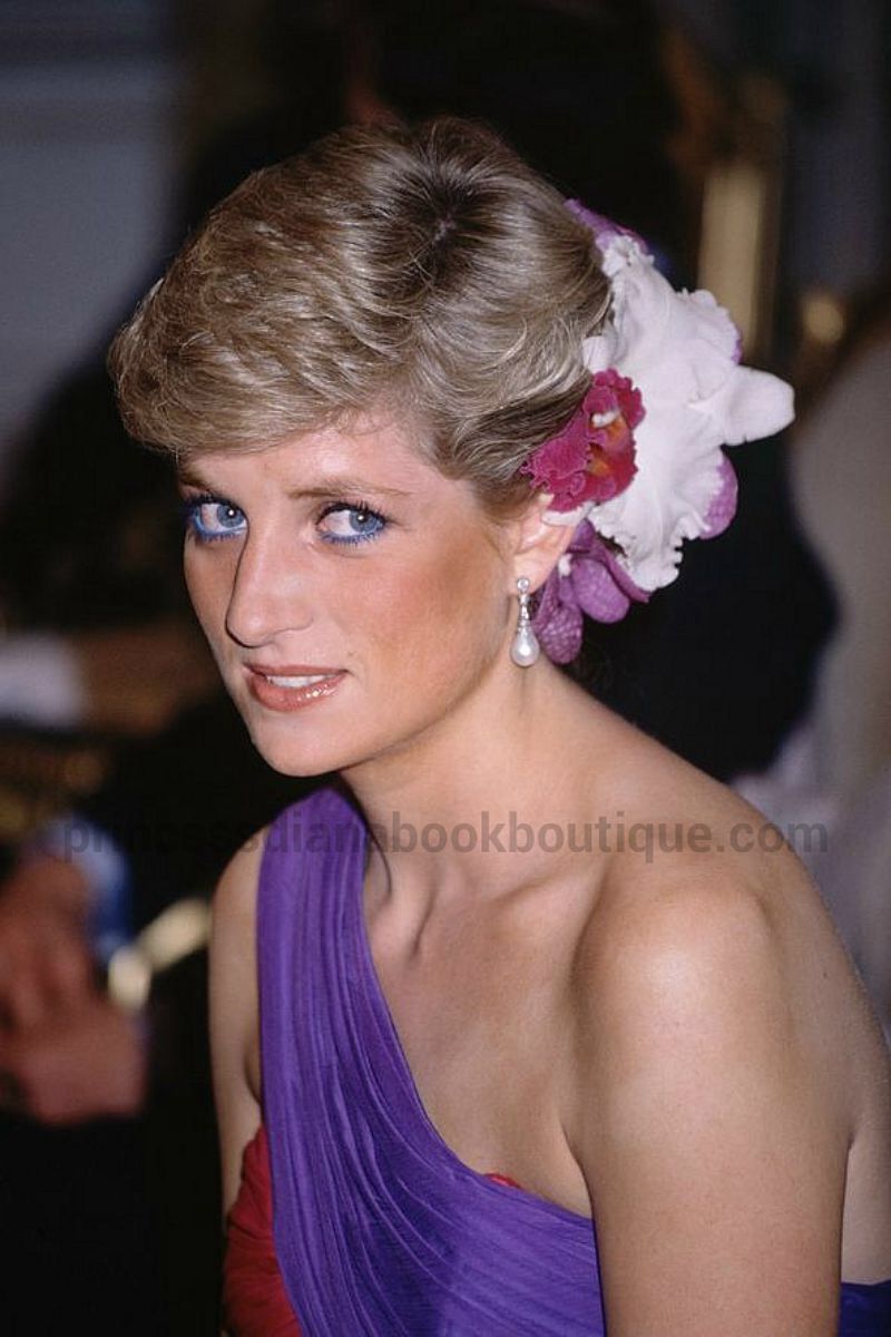 戴安娜王妃的蓝丝绒礼服,戴安娜王妃惊世容颜