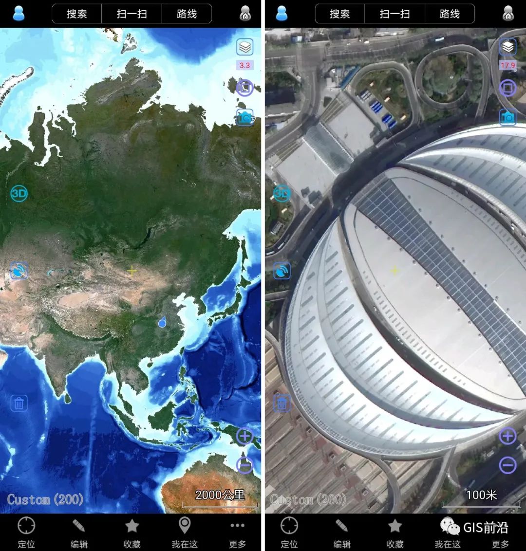 缺图源？看这个好用且惊艳的在线卫星地图！可添加奥维和GIS软件