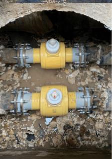 北京松田程科技有限公司生产车间,pe110热熔阀门怎么安装