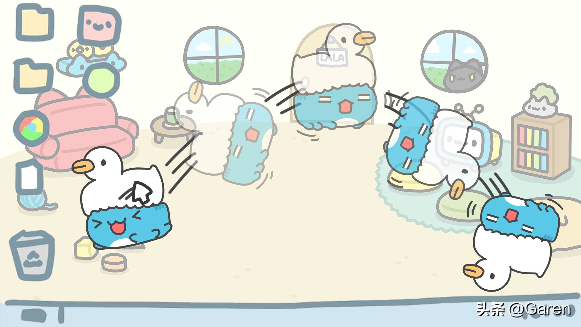 《屏幕猫虫咖波》：一款相当可爱的桌面宠物软件