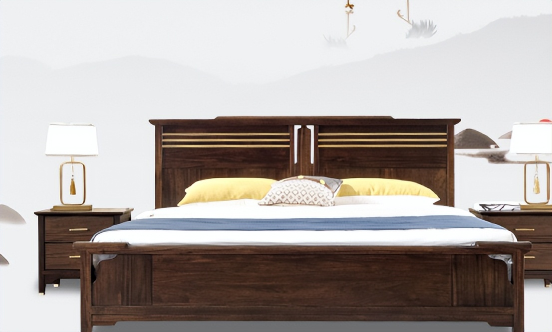 简约经典的家具选择兼具视觉美感,原木新中式极简轻奢风格家具