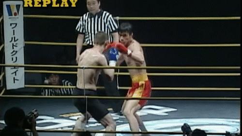 中国散打王ko日本,中国对日本散打ko集锦