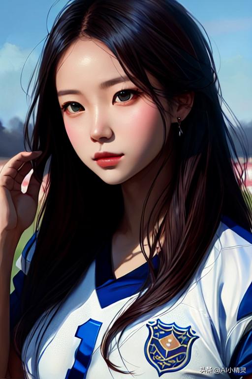 ai绘画足球各国美女,ai绘画足球夺冠