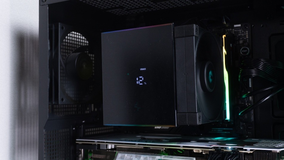 冰立方500s数显版风冷散热器,冰立方620散热器数显