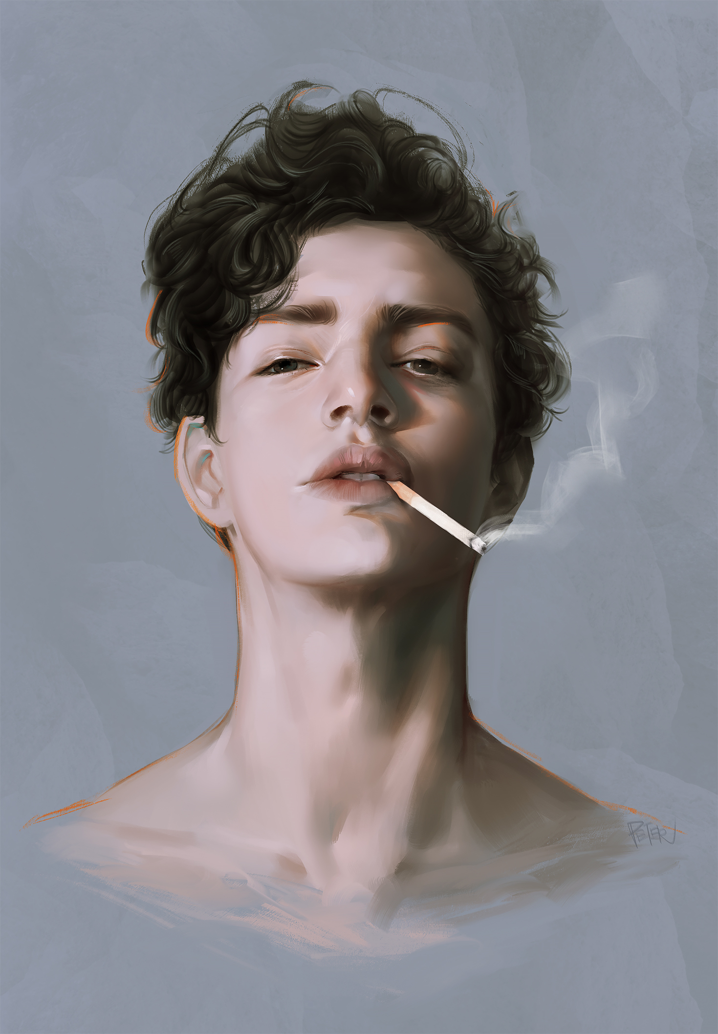 简单头像高级简约手绘清新意境,简洁个性头像手绘好看