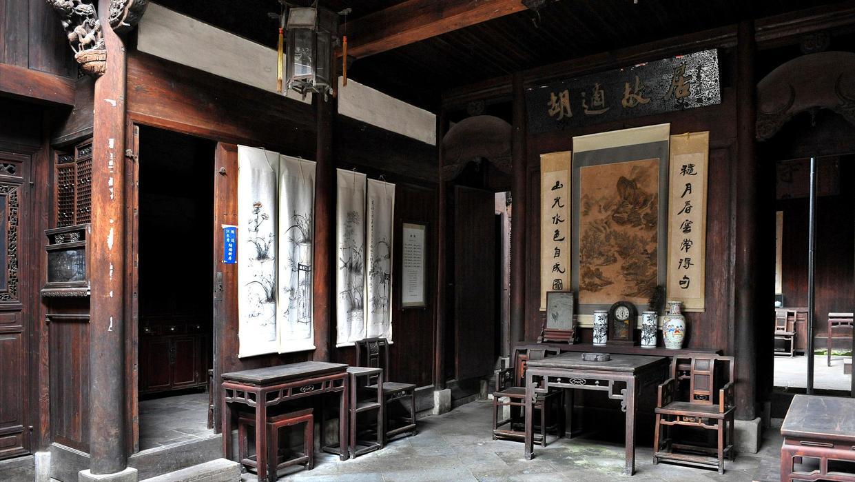 中国第一豪宅胡雪岩故居介绍视频,中国胡雪岩故居