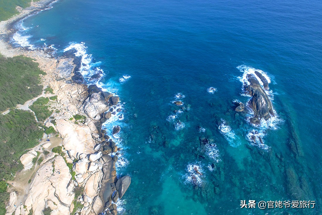 海南天涯海角海滩景色美如画,海南可以与石梅湾媲美的海滩