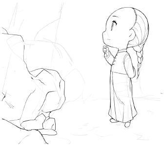 简笔诗词画,古诗画绘画最简单的