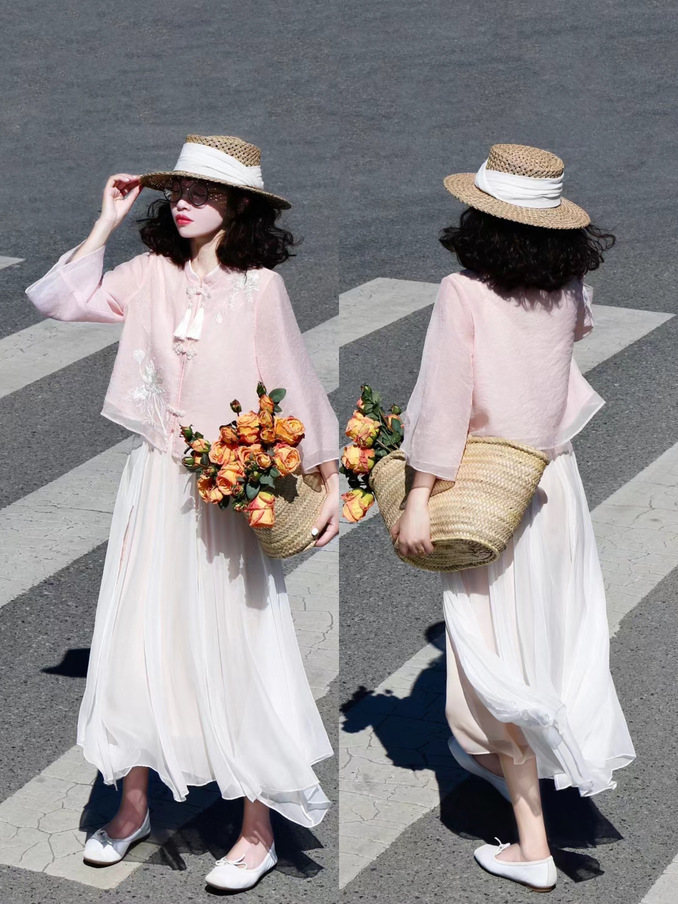 别再问能不能选粉色了！聪明姐妹早就穿上了，喜欢乖巧减龄的快冲