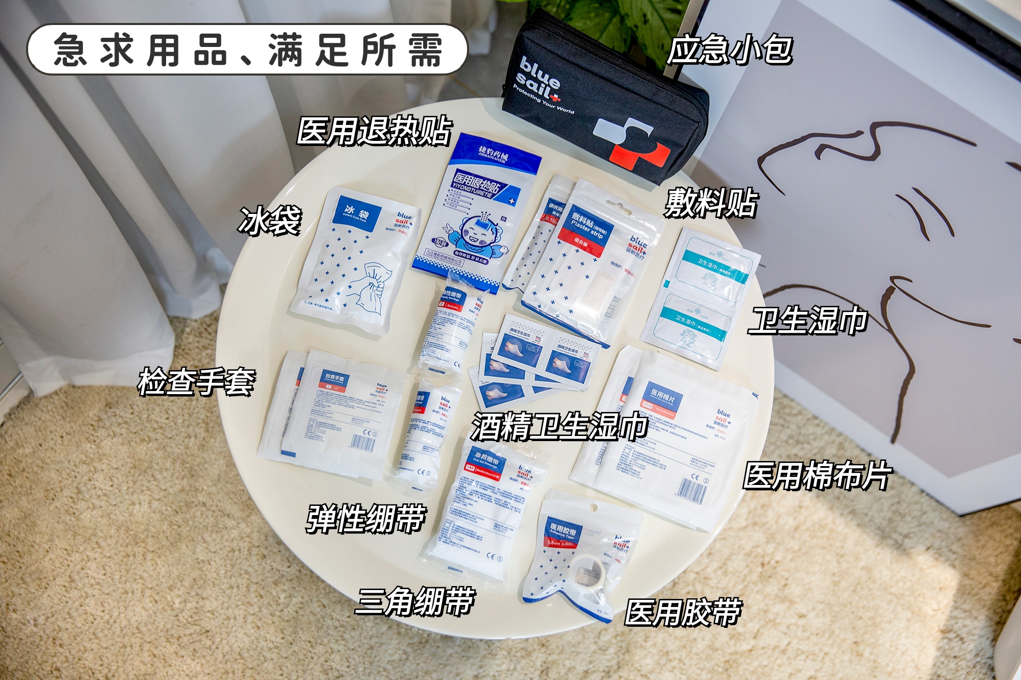 急救包家用必备物品,家庭必备急救包有哪些