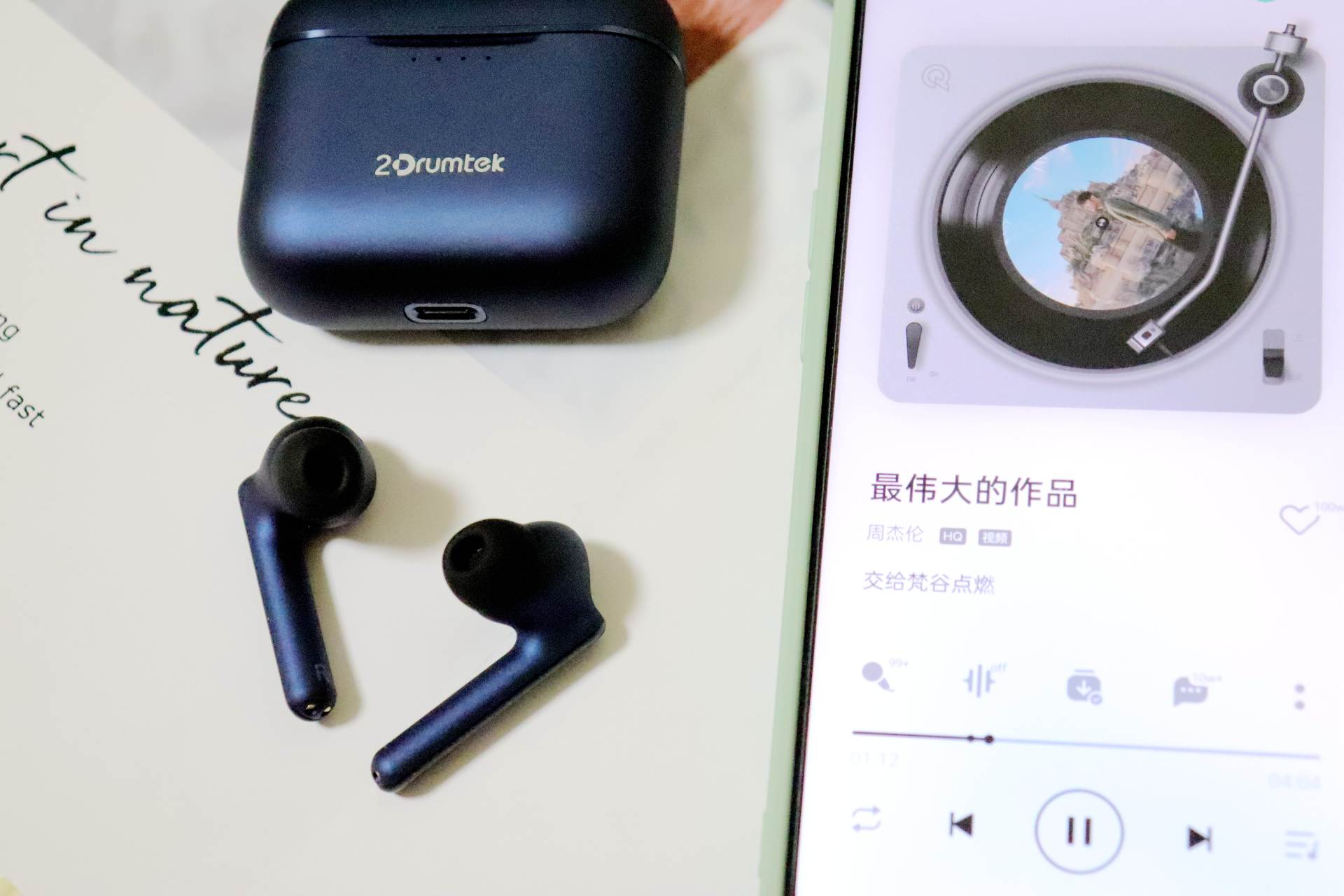 主动降噪耳机，首选双飞燕二皮B90真无线蓝牙耳机