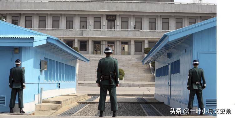 朝鲜三八分界线是怎么形成的,朝鲜与韩国分界线