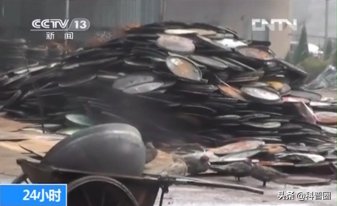 央视曝光废油桶铁锅,家用铁锅竟成夺命锅