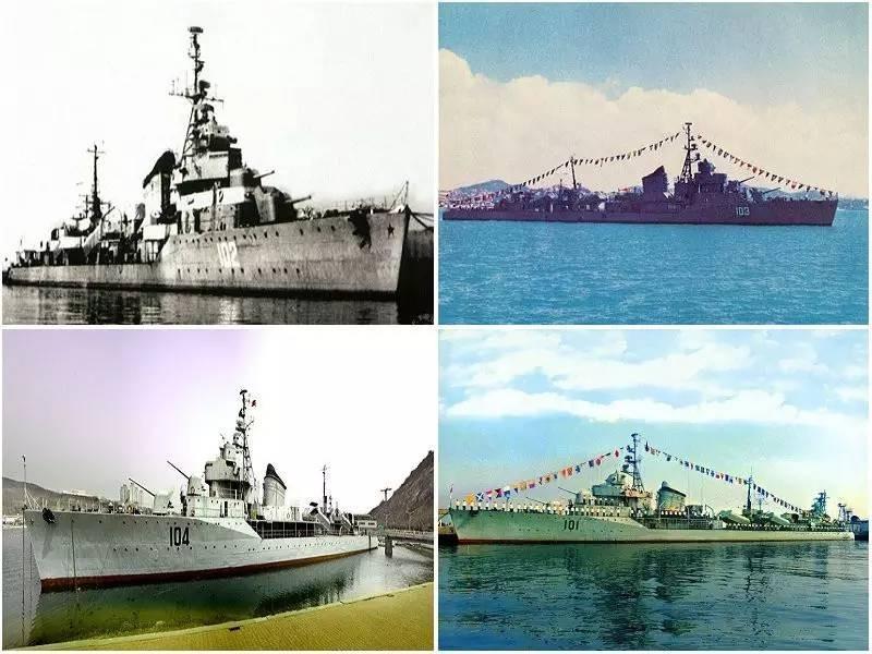 1953年苏联4艘旧军舰排水量,1953年苏联出售4艘旧军舰