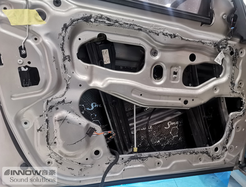 隔断噪声上海音豪宝马5系汽车隔音改装俄罗斯StP