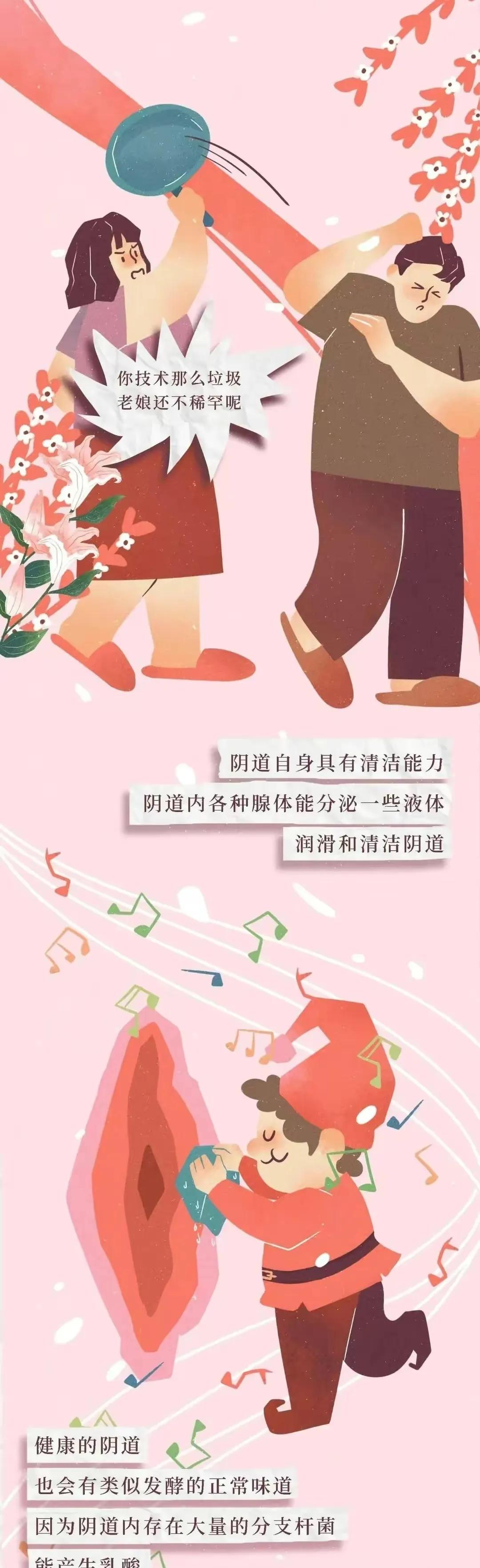 漫画分享，女人要了解的“阴道”知识，男人可要保护好自己的女孩