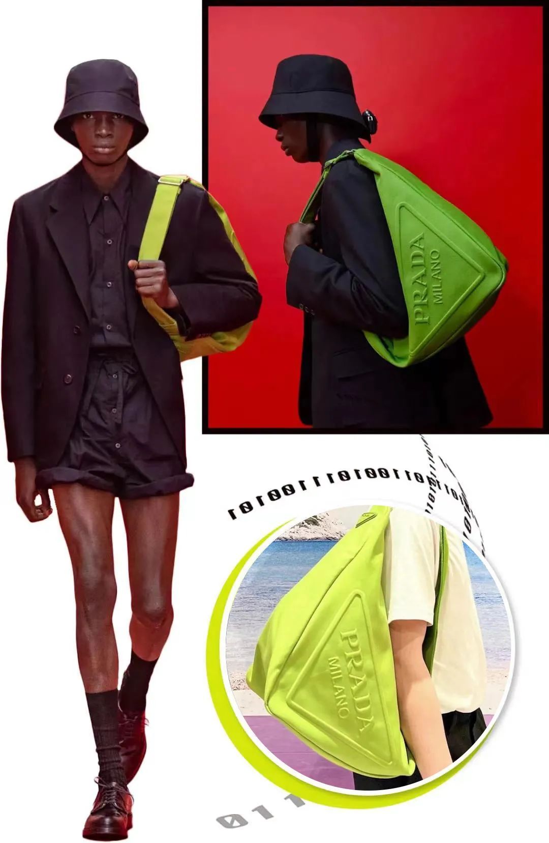 prada目前最火的包,prada经典款包真假