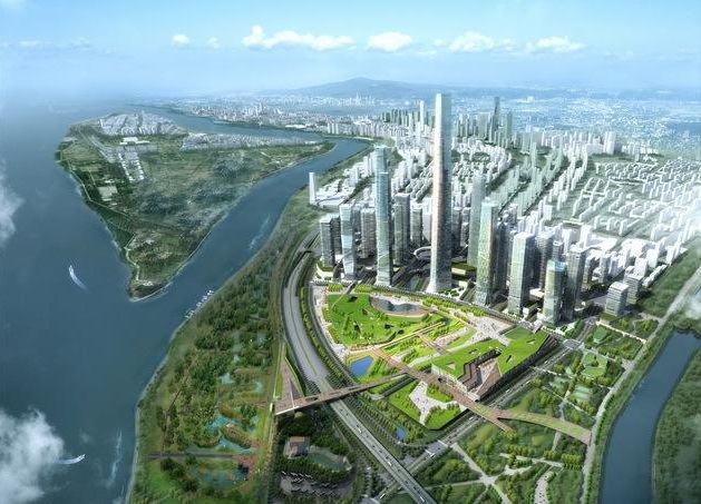 目前建好的西北第一高楼,南京河西鱼嘴498高楼最新消息