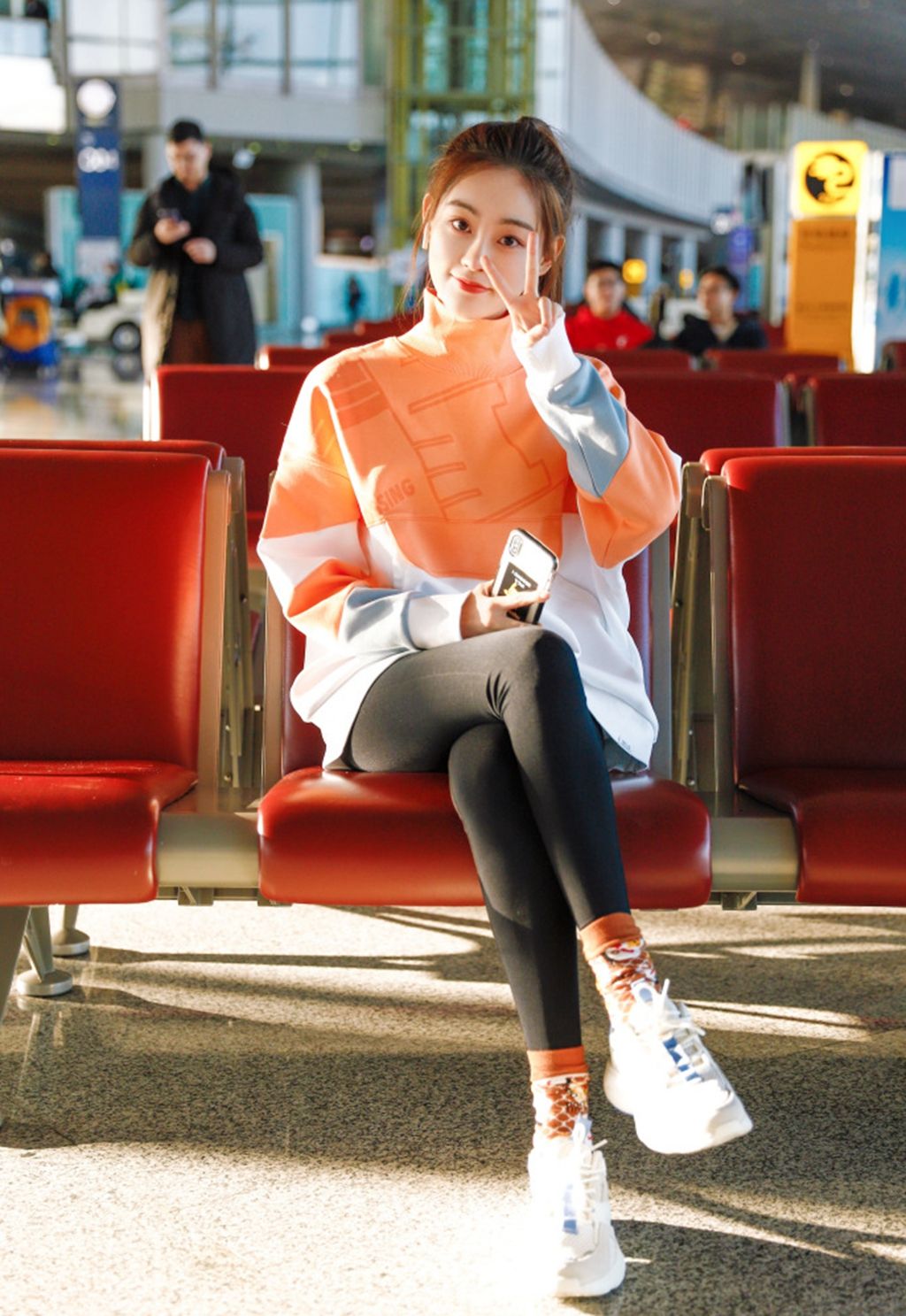 连帽卫衣鲨鱼裤显高穿搭,卫衣鲨鱼裤女款2021款网红款百搭