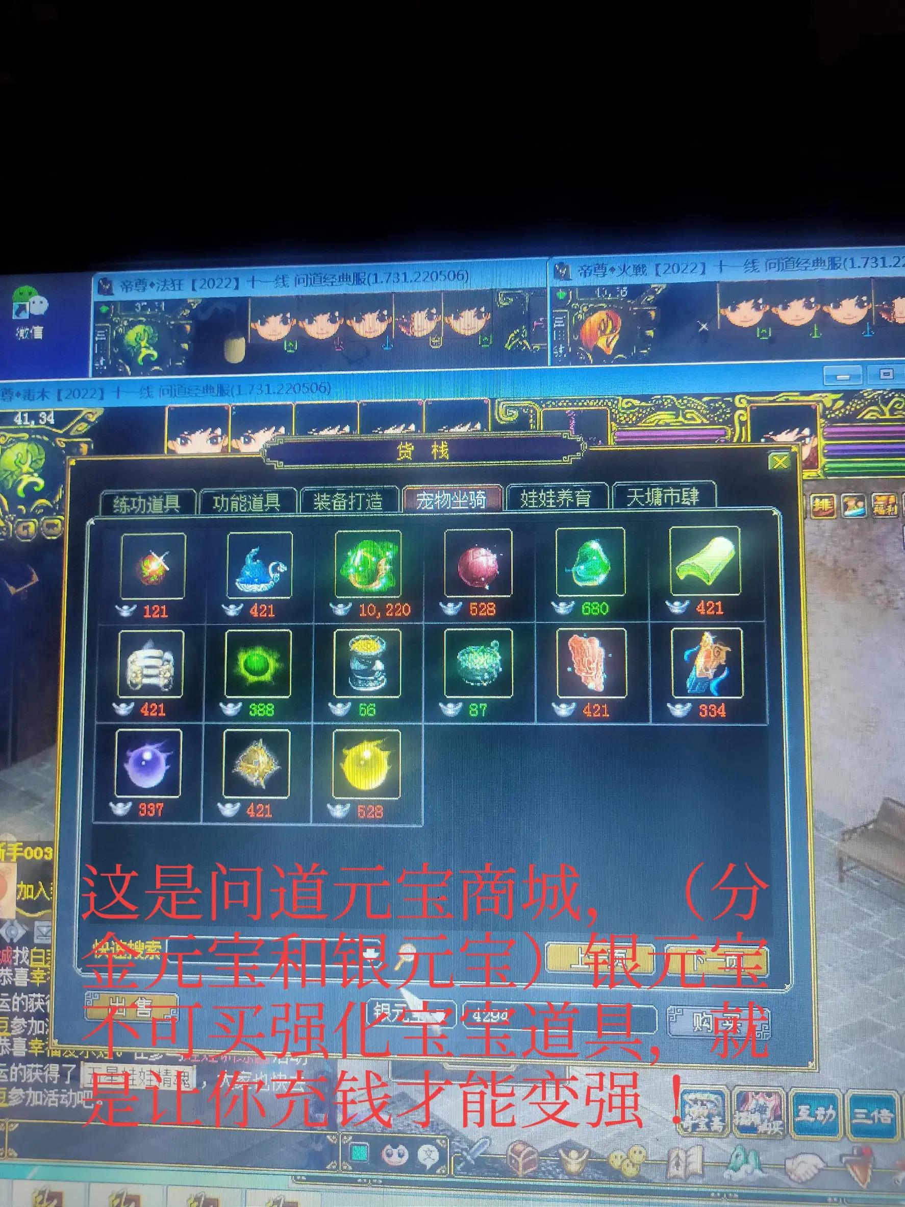 端游问道攻略,问道端游宠物