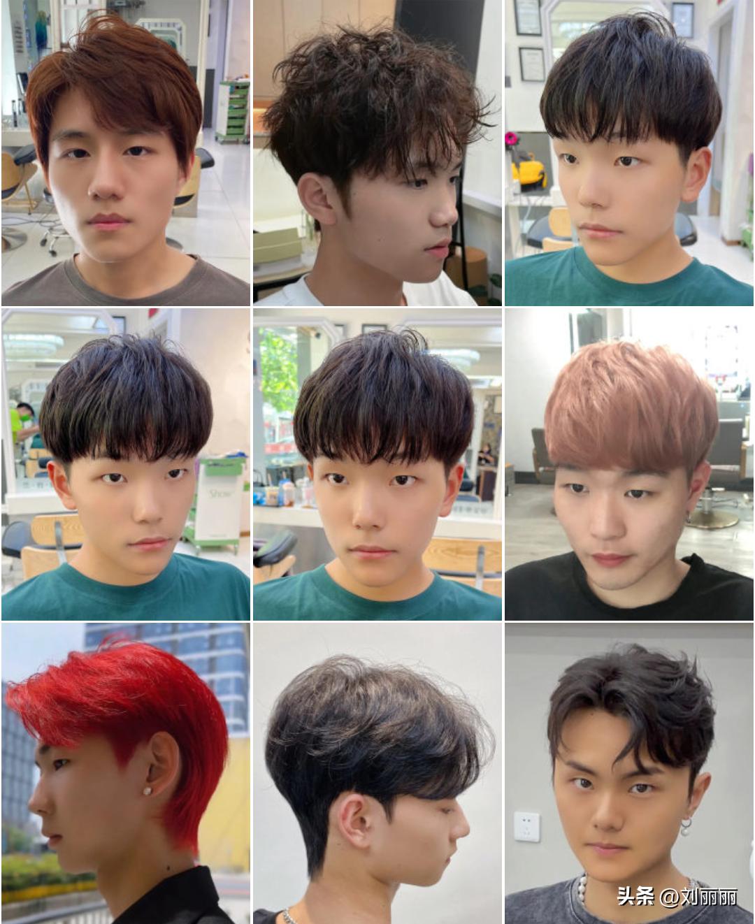 男士发型2021流行发型后背油头,40-50岁男士发型2021流行发型